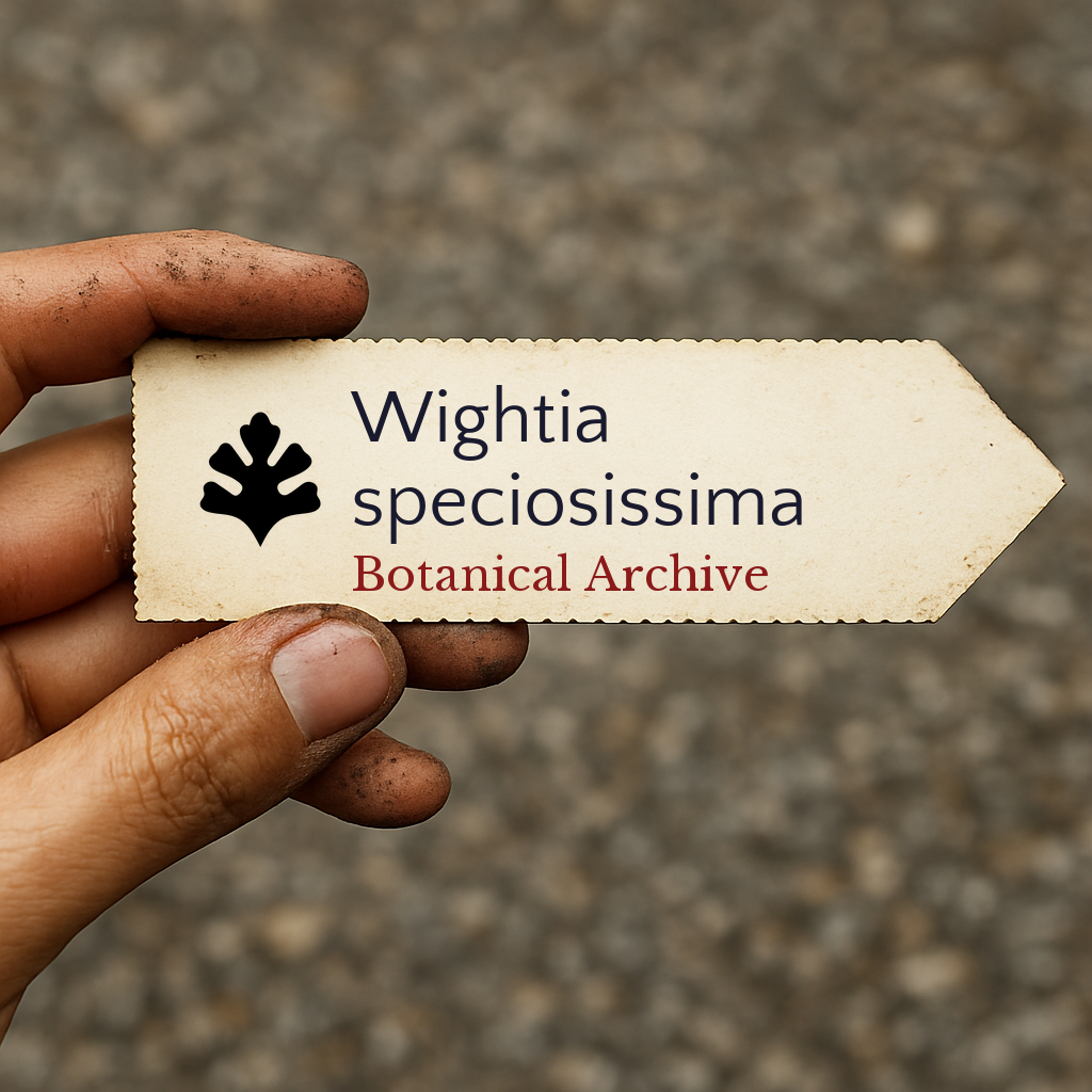 Wightia speciosissima | 1000 SEMI