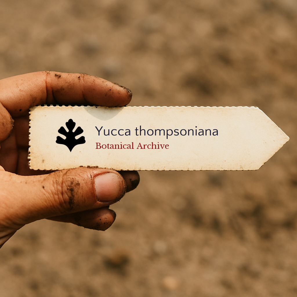 Yucca thompsoniana | Thompson's Yucca, Trans Pecos Yucca | 100 SEMI