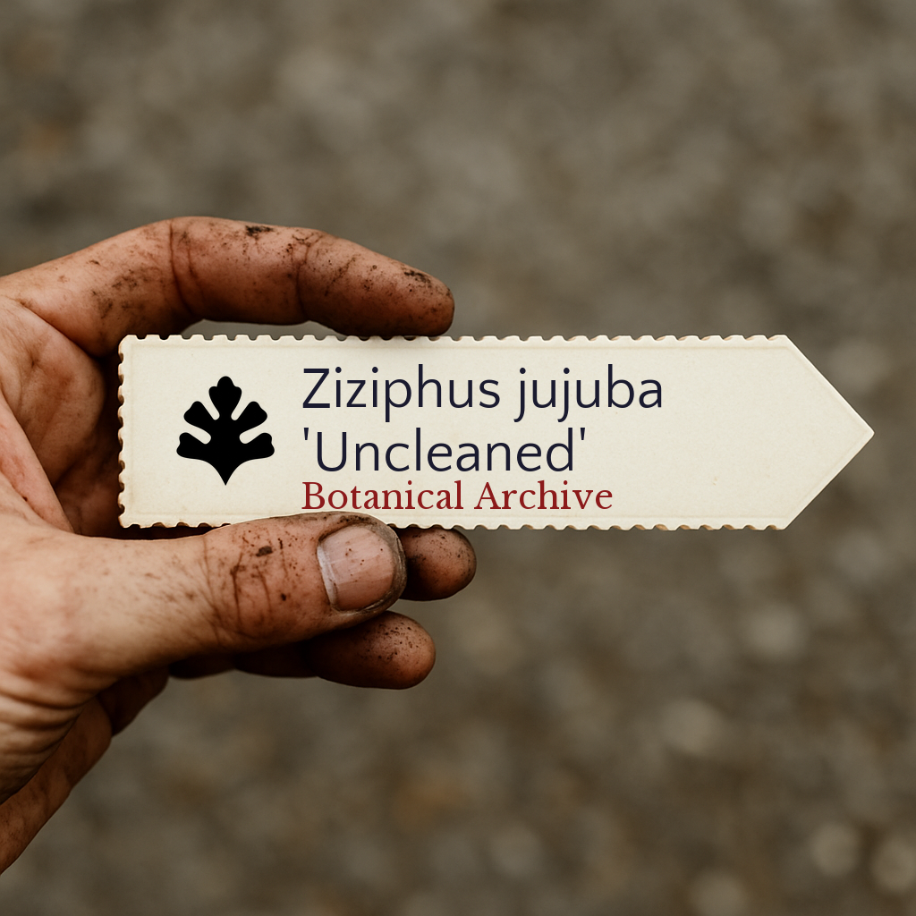Ziziphus jujuba 'Uncleaned' | Red date, Chinese date | 10 SEMI